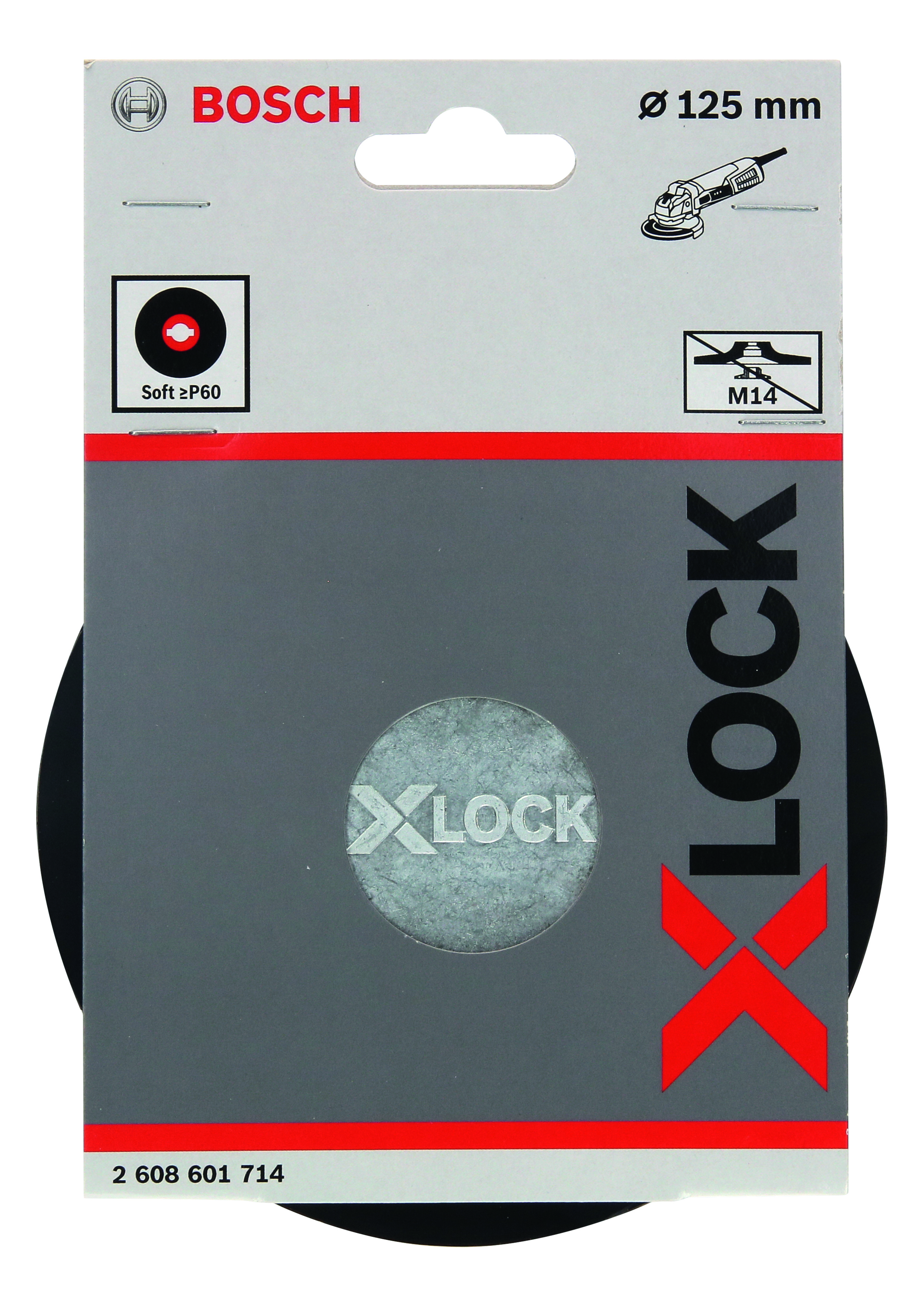 BOSCH Stützteller X-LOCK soft Ø125 mm 