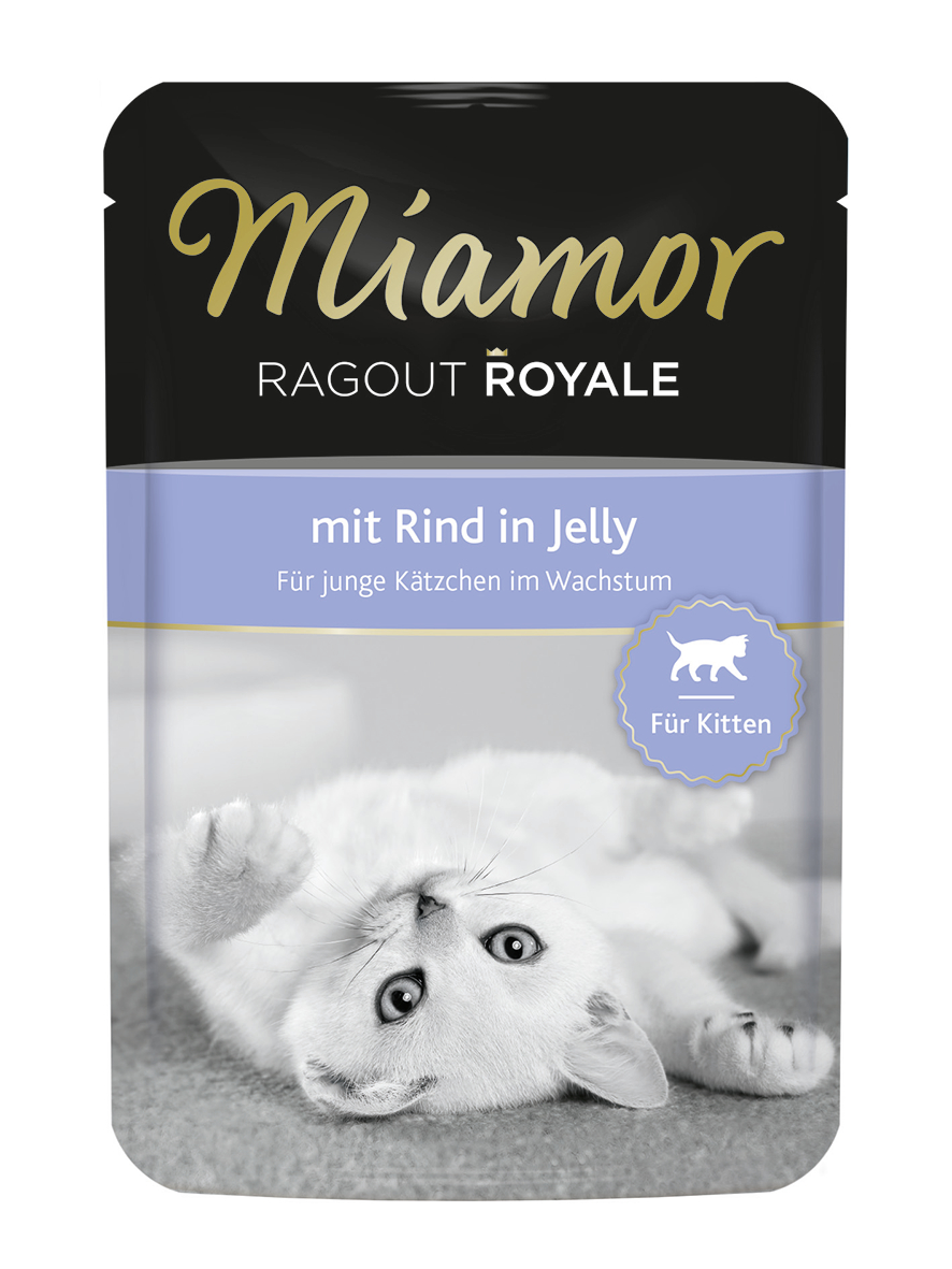 BTG BETEILIGUNGS GMBH Fin Miamor PB RaRo Kitten Rind 100g Ragout Royale