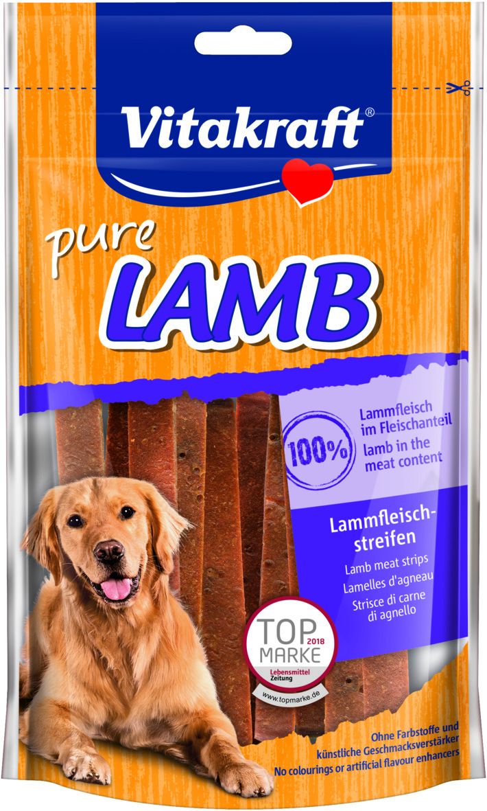 VITAKRAFT LAMB LammfleischStreifen 80g für Hunde 