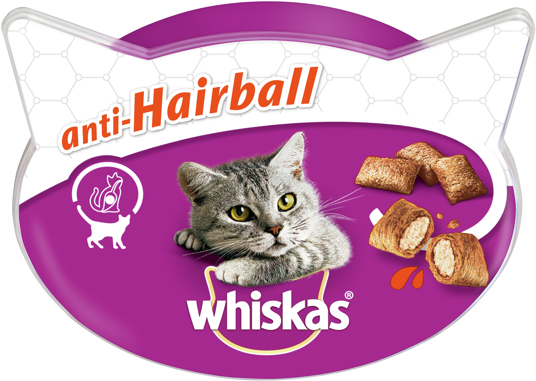 BTG BETEILIGUNGS GMBH Whi. Snack Anti - Hairball 60g 