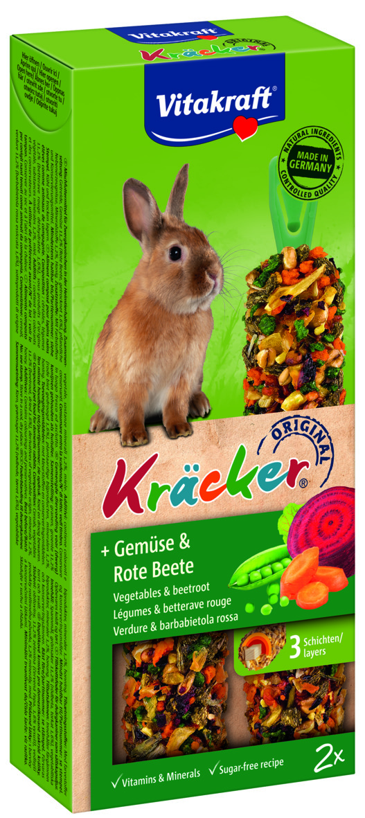 VITAKRAFT Kräcker + Gemüse & Rote Beete 2er ZK 