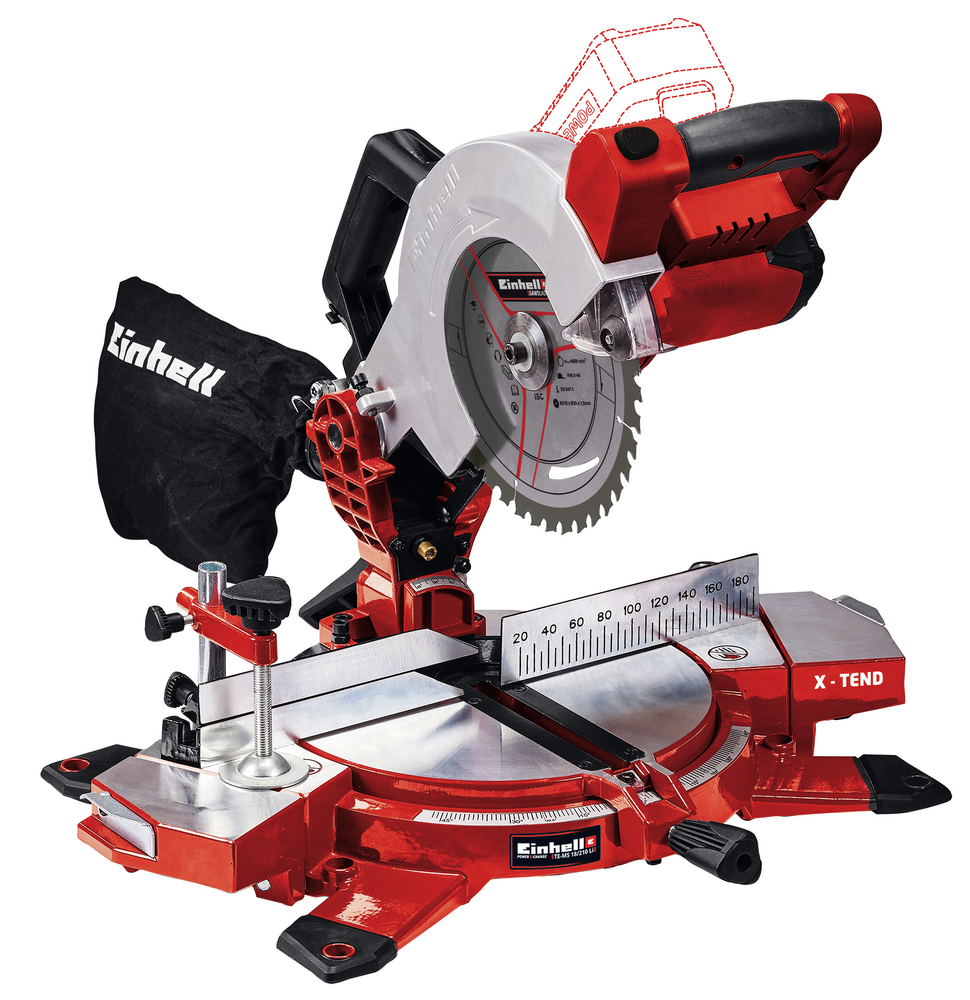 EINHELL Akku-Kappsäge TE-MS 18/210 Li-Solo 