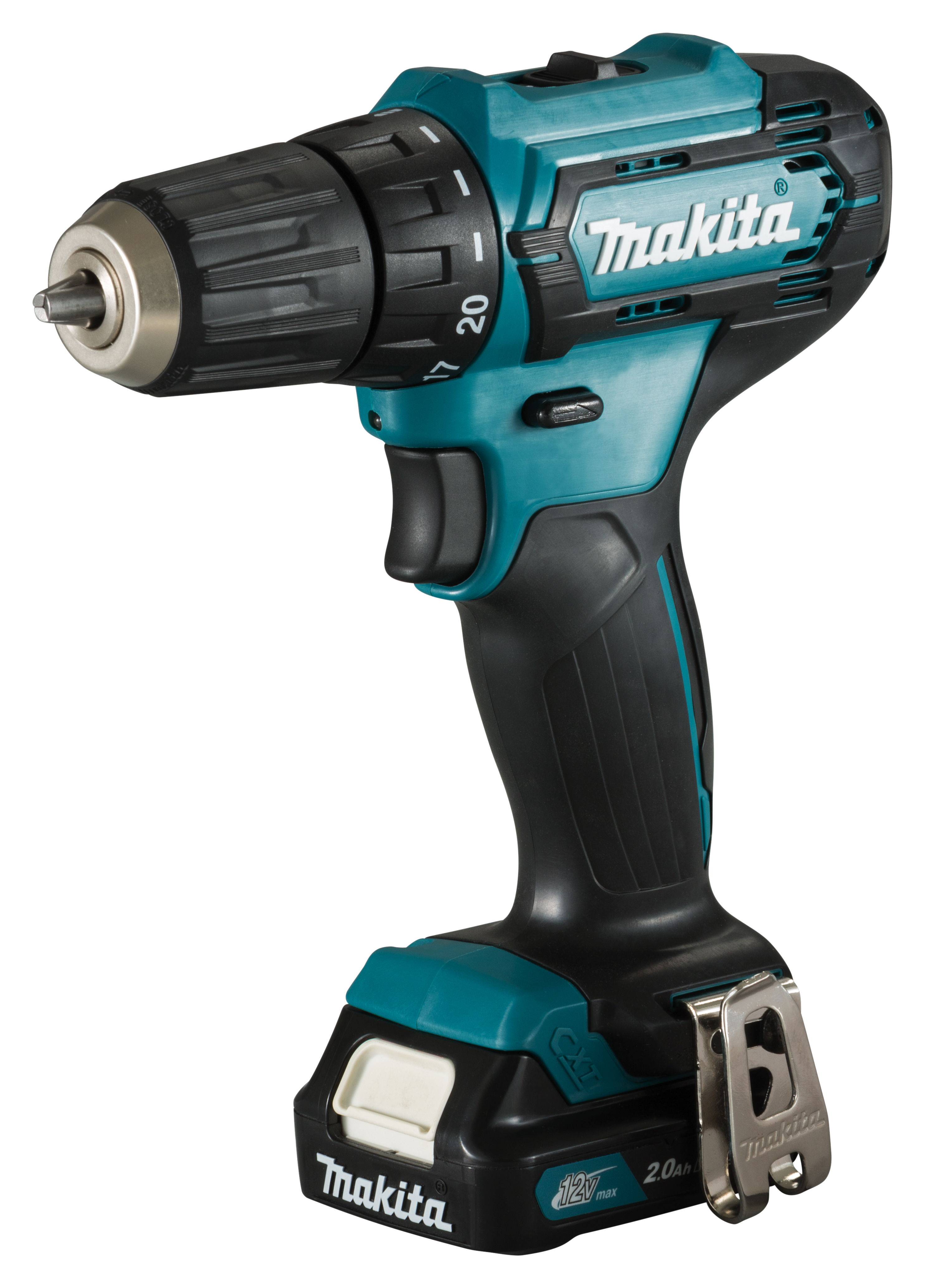 MAKITA Akku-Bohrschrauber 12V 2,0Ah DF333DSAE mit 2Akkus&Ladegerät im Transportkoffer