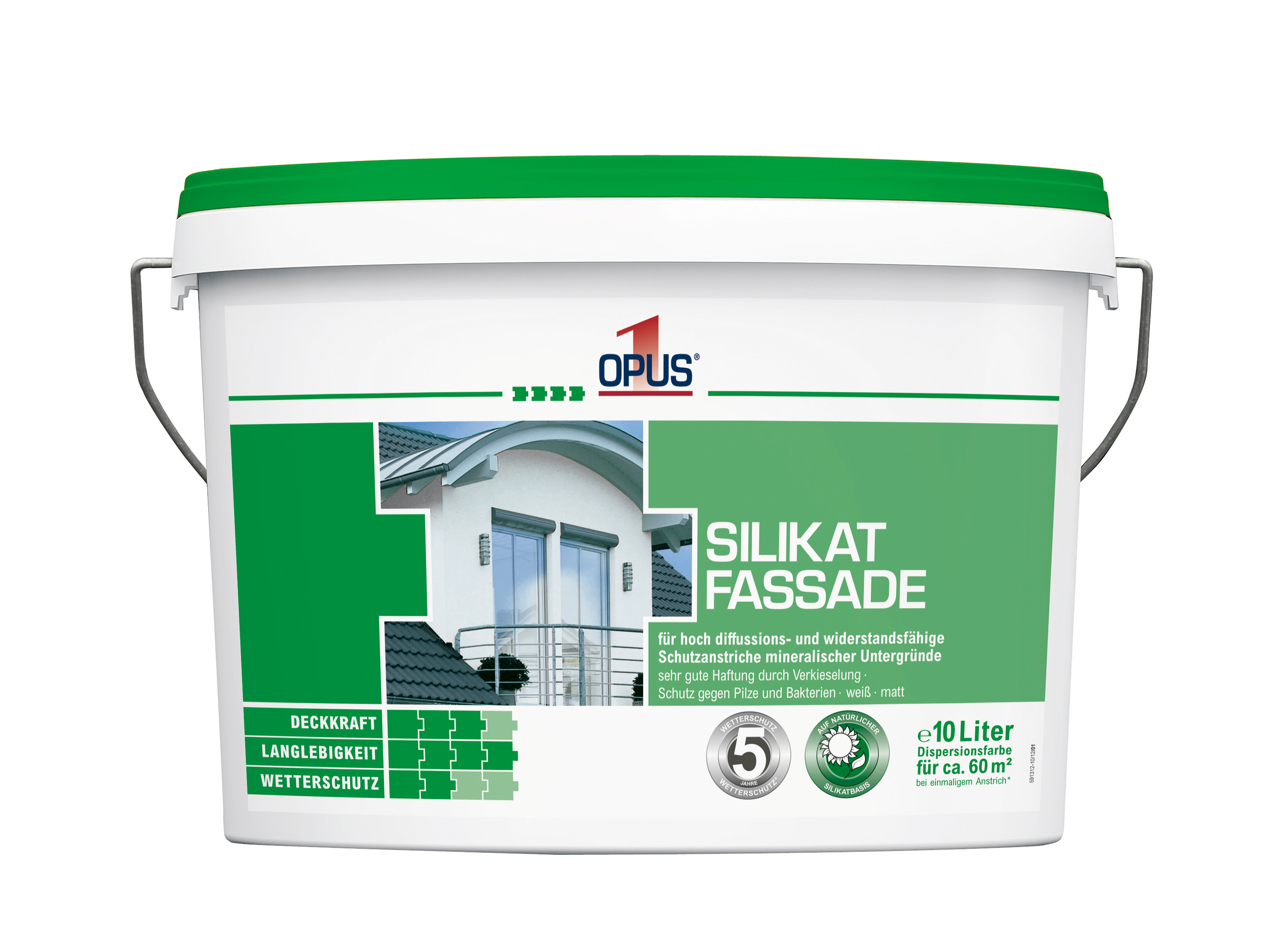 RÜHL FARBEN GMBH  DAW SE OPUS1 Silikat Fassade 10L 