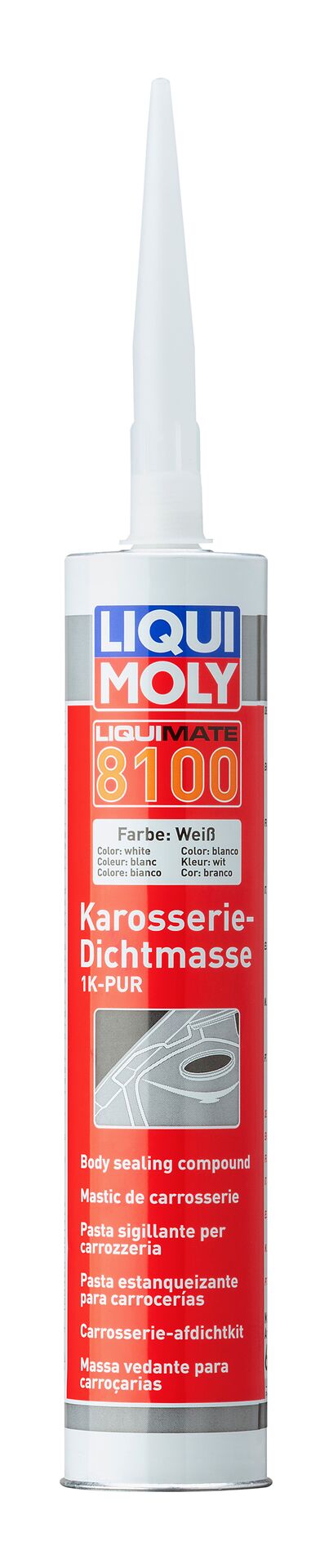 LIQUI-MOLY Klebdichtstoff 1K-PUR weiss 300 ml Liquimate 8100