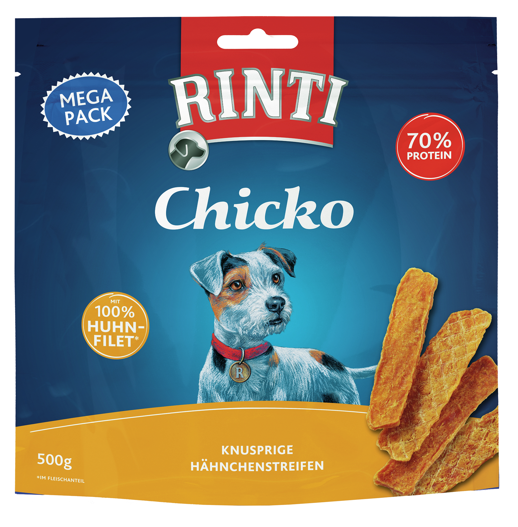 BTG BETEILIGUNGS GMBH Fin Rinti Sn. Chicko Huhn Megapack 500g Snack