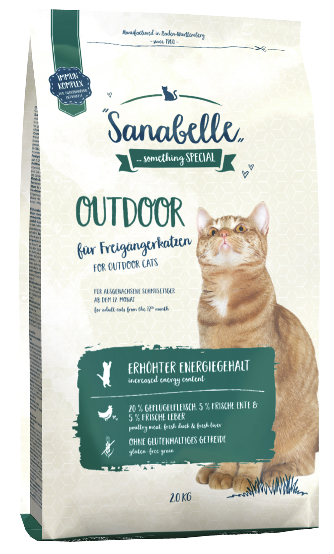  - MÜNSTER Bos. Cat Sanabelle Outdoor Ente 2 kg 