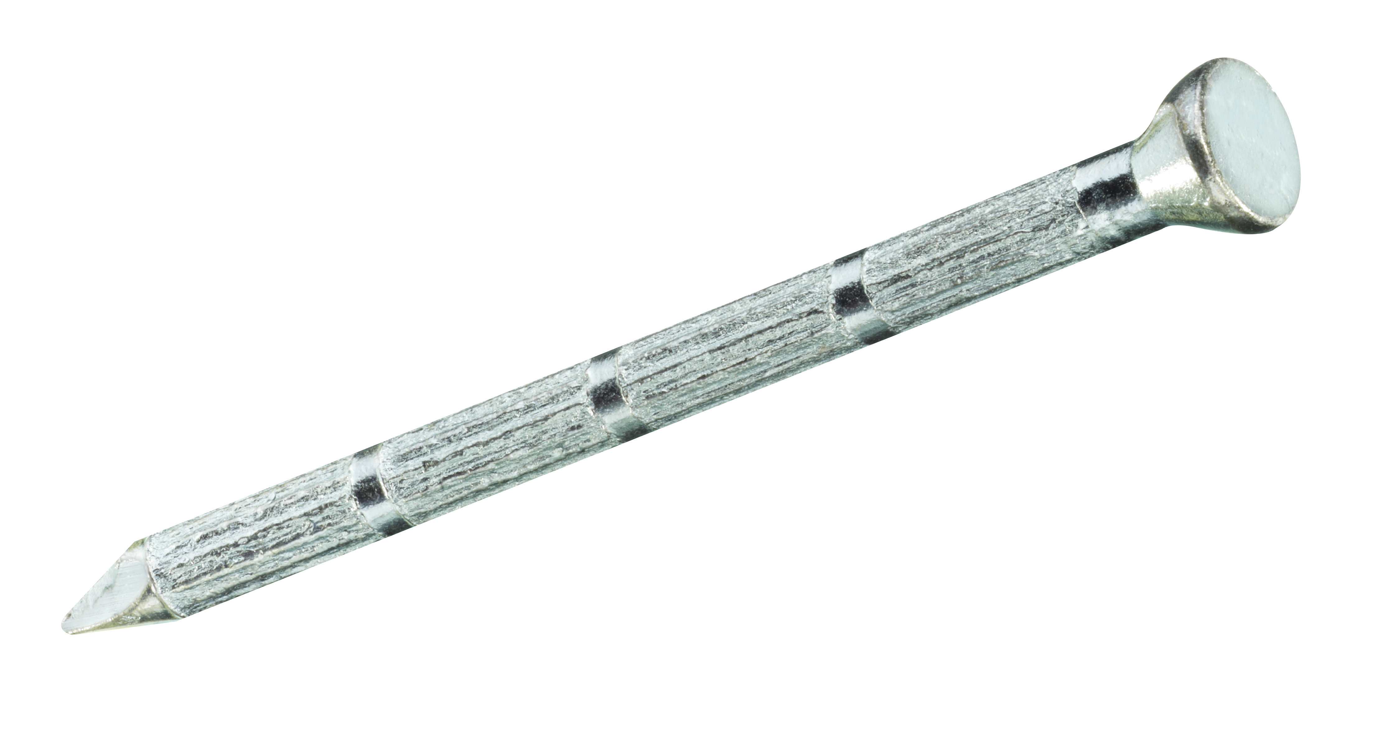 HSI Stahlnägel geriffelt metall. 2,7x30 mm (14 Stück) (PG F)