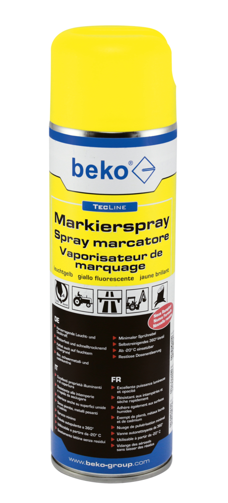 BEKO GMBH - MONHEIM Markierspray TecLine leuchtgelb 500ml 