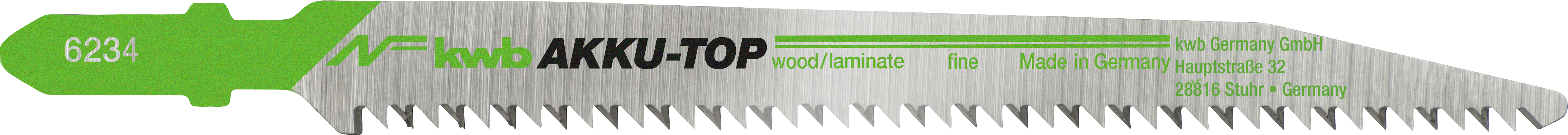 KWB BURMEISTER Stichsägeblätter HCS Holz fein 116 mm (2 Stück) kwb Akku Top
