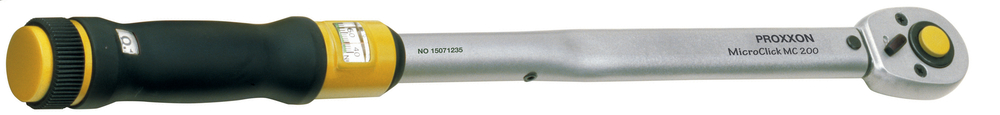 PROXXON Drehmomentschlüssel MicroClick MC 200 "40-200Nm, 1/2"""