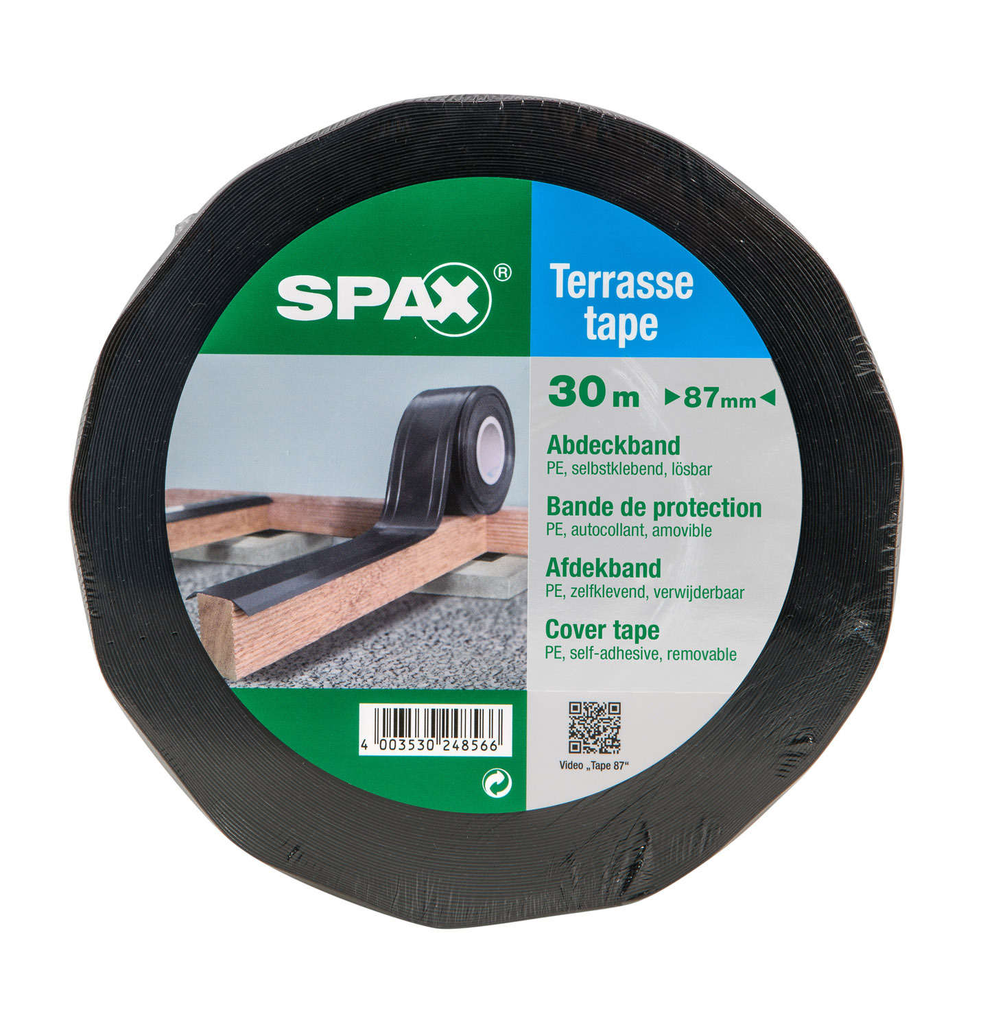 SPAX INTERNATIONAL GMBH & CO. KG - ENNEP Abdeckband SPAX selbstklebend 30 mx87 mm 