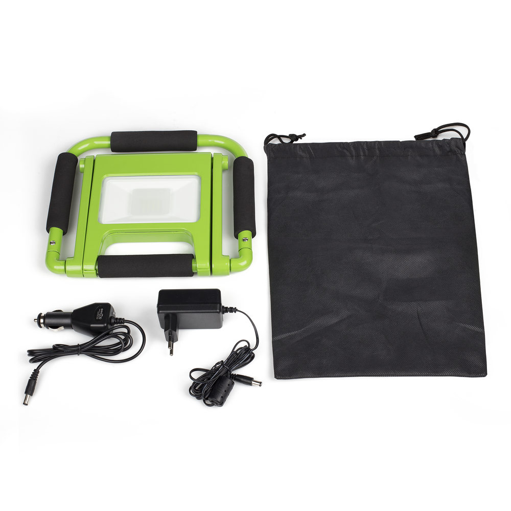 SMARTWARES Strahler LED Akku faltbar 10W blau 600lm