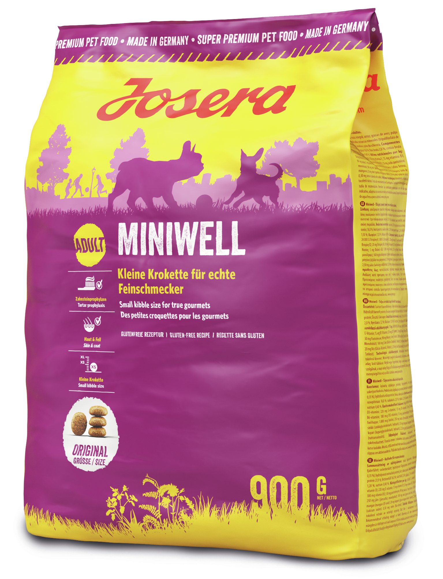 GRUNER Josera Mini Well 900g Hundefutter Super Premium - KEINE DISPO