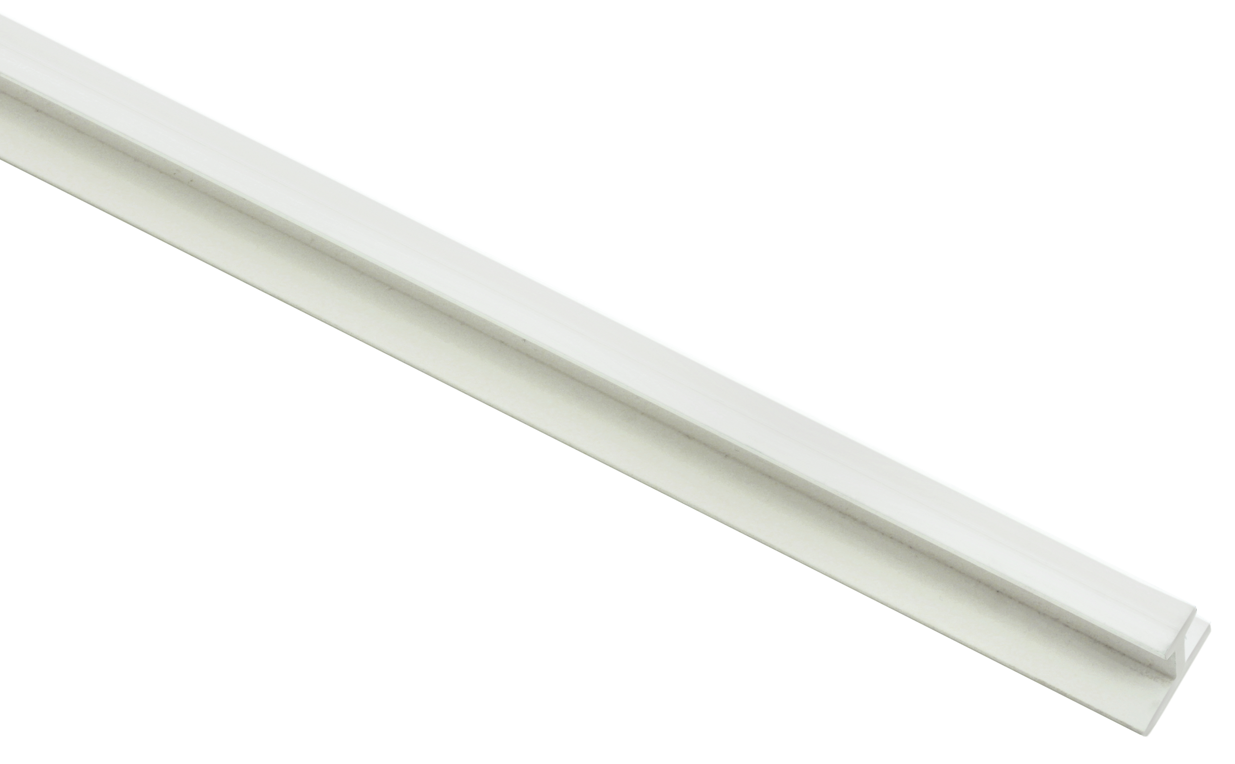 GARDINIA - T-Schiene Kunststoff weiß 250cm 