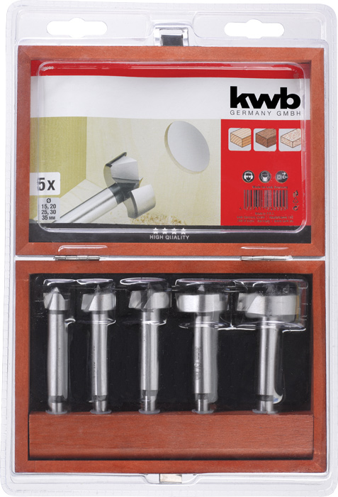 KWB BURMEISTER Forstnerbohrersatz 5-tlg. kwb DIY