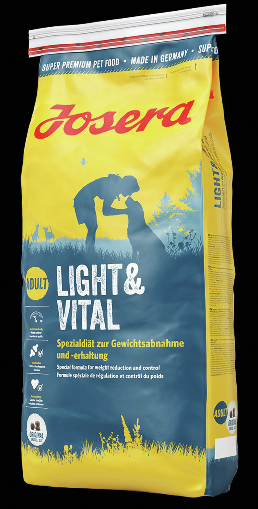 GRUNER Josera Light&Vital 15kg Hundefutter Super Premium