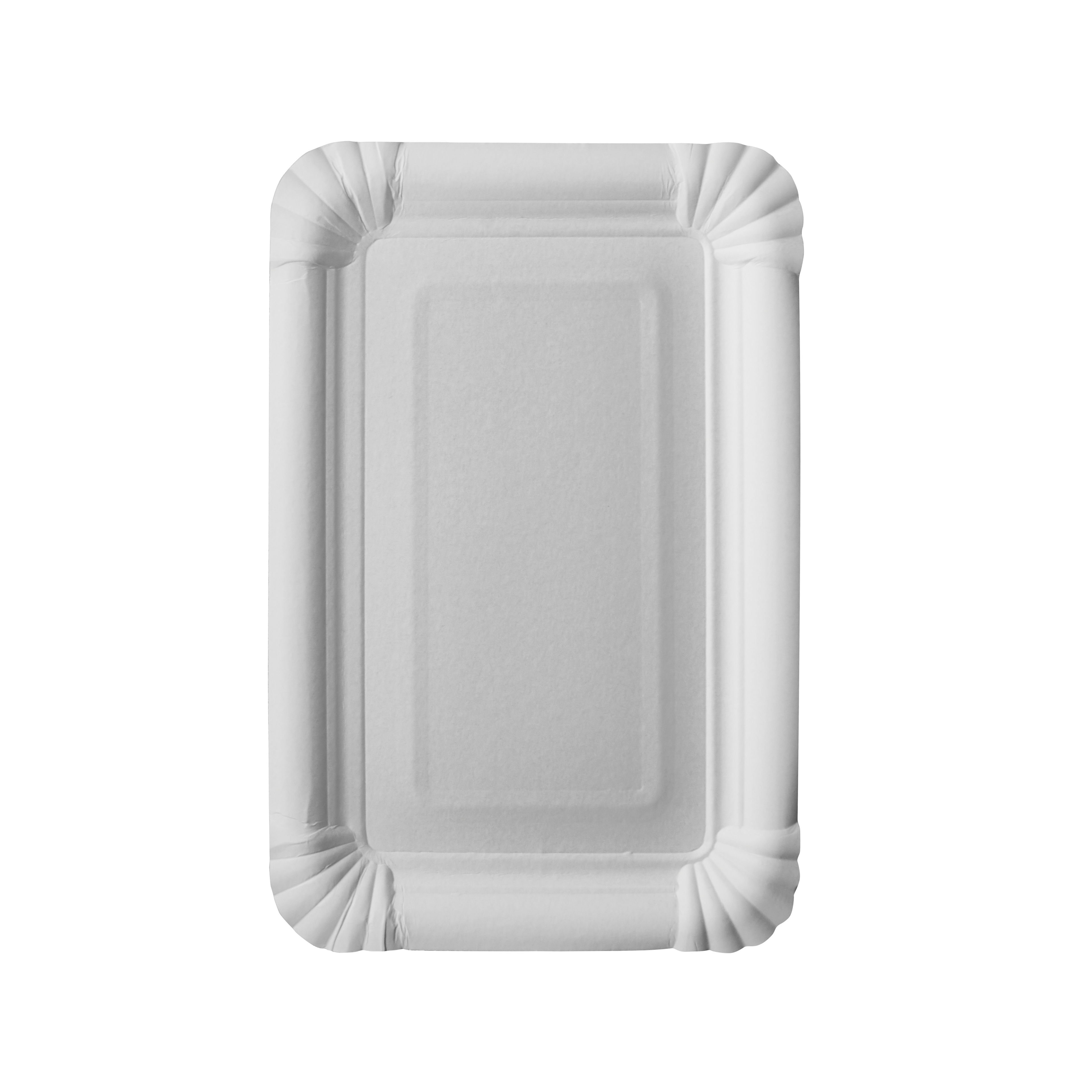 PAP STAR VERTRIEBSGESELLSCHAFT Teller Pappe 13x20cm weiss 25stk 