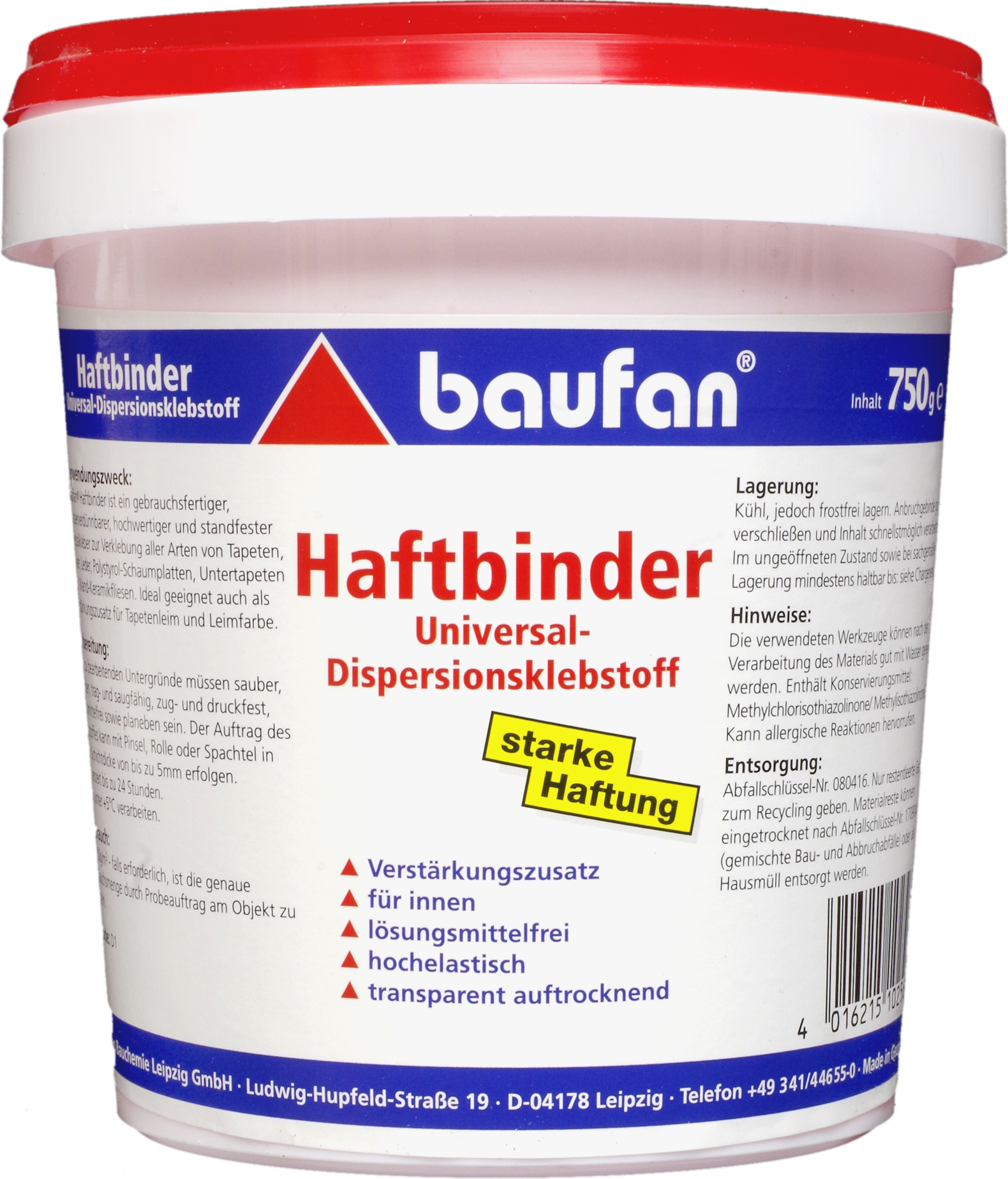BAUFAN BAUCHEMIE Haftbinder 750g 