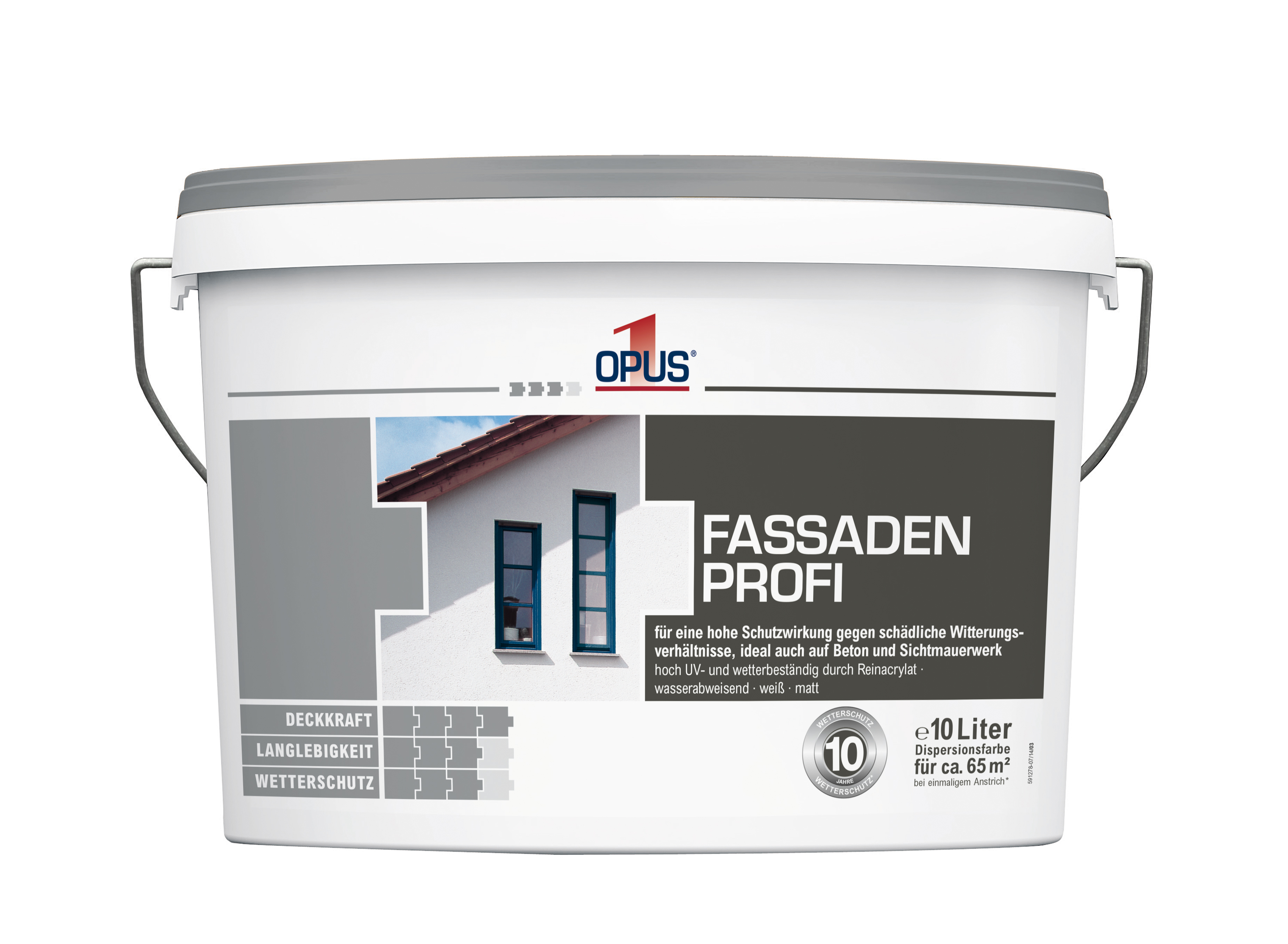RÜHL FARBEN GMBH  DAW SE OPUS1 Fassaden Profi 10L 