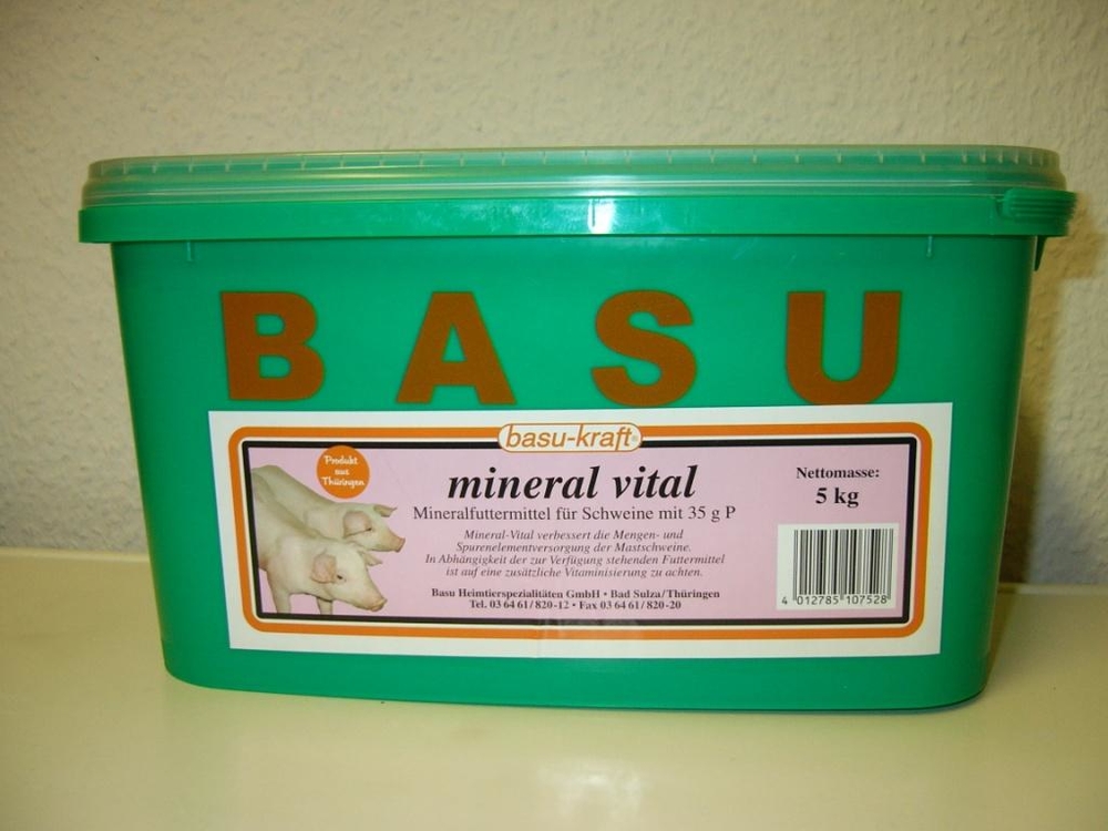 BASU Mineral Vital Eimer 5kg 