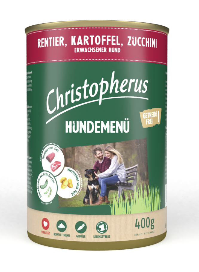 BTG BETEILIGUNGS GMBH All Dog DS Christo Adult RentierKart400g 