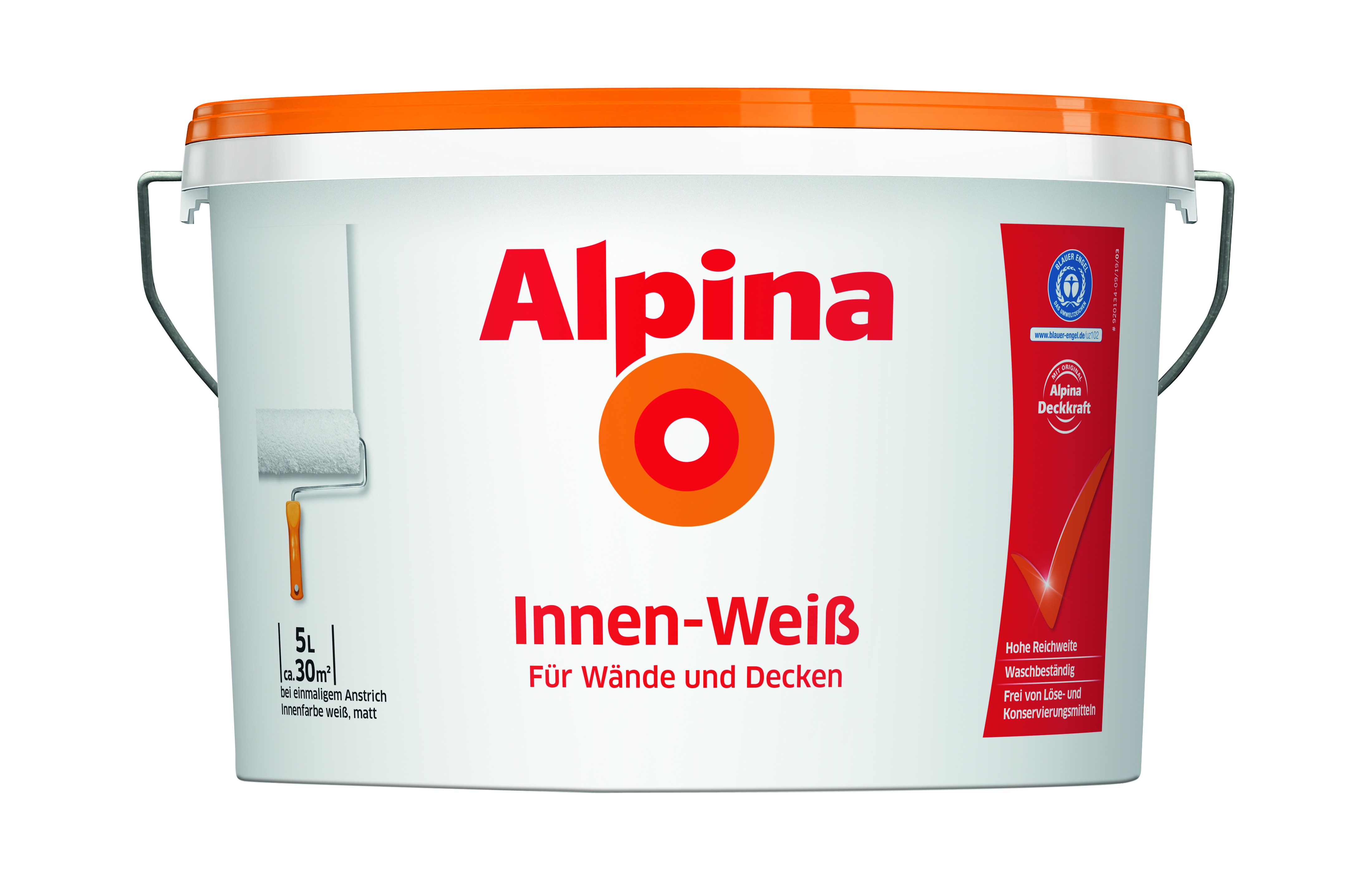 ALPINA FARBEN Alpina Innenweiß 5L 
