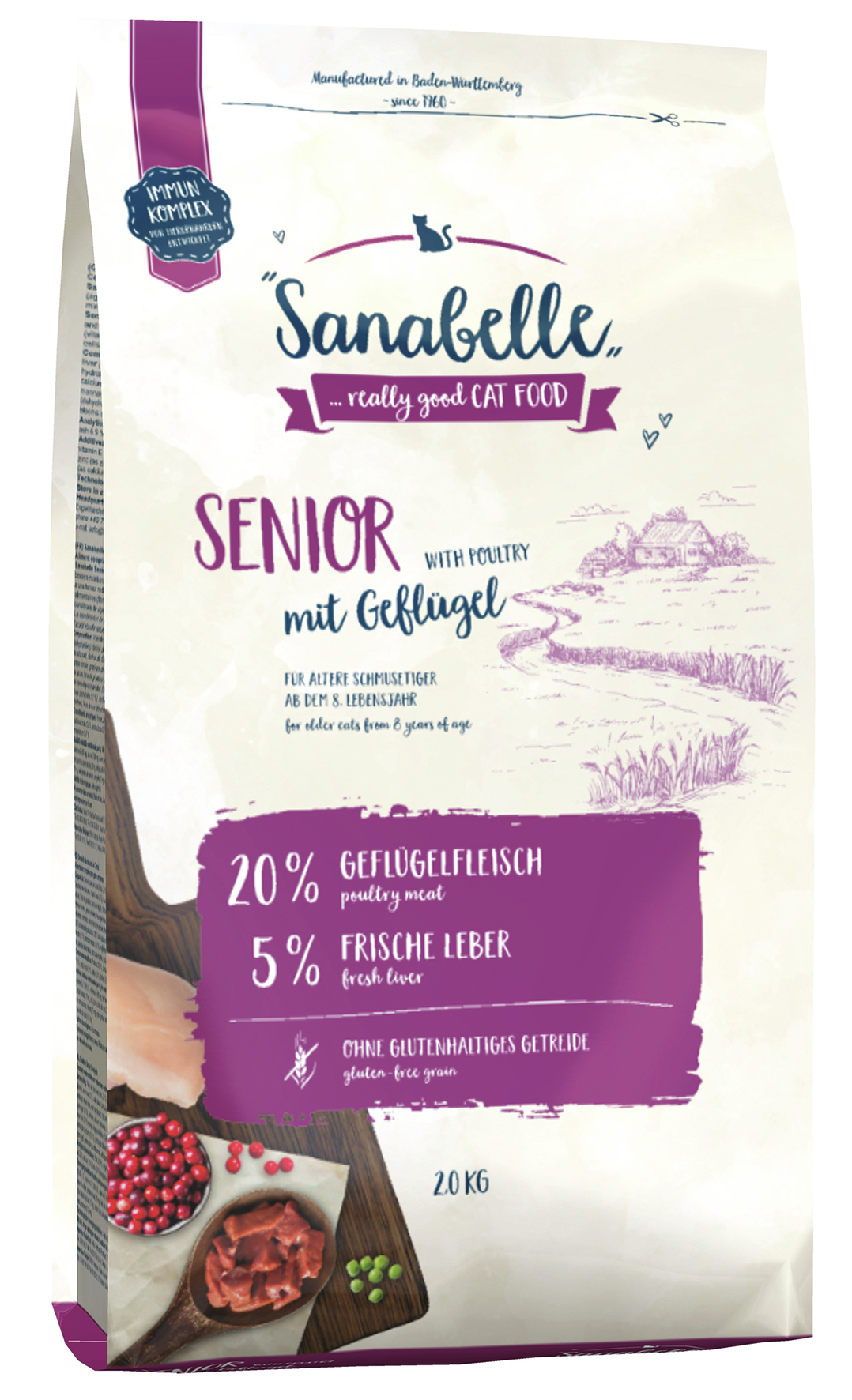  - MÜNSTER Bos. Cat Sanabelle Senior 2 kg 