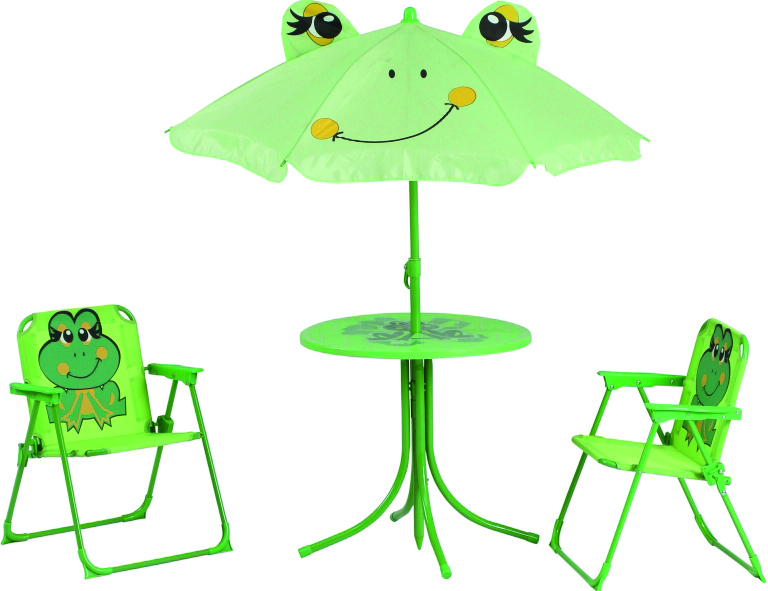 GAUTZSCH Froggy Kinderset Frosch 2xKl.Sessel,1xTi Siena Garden