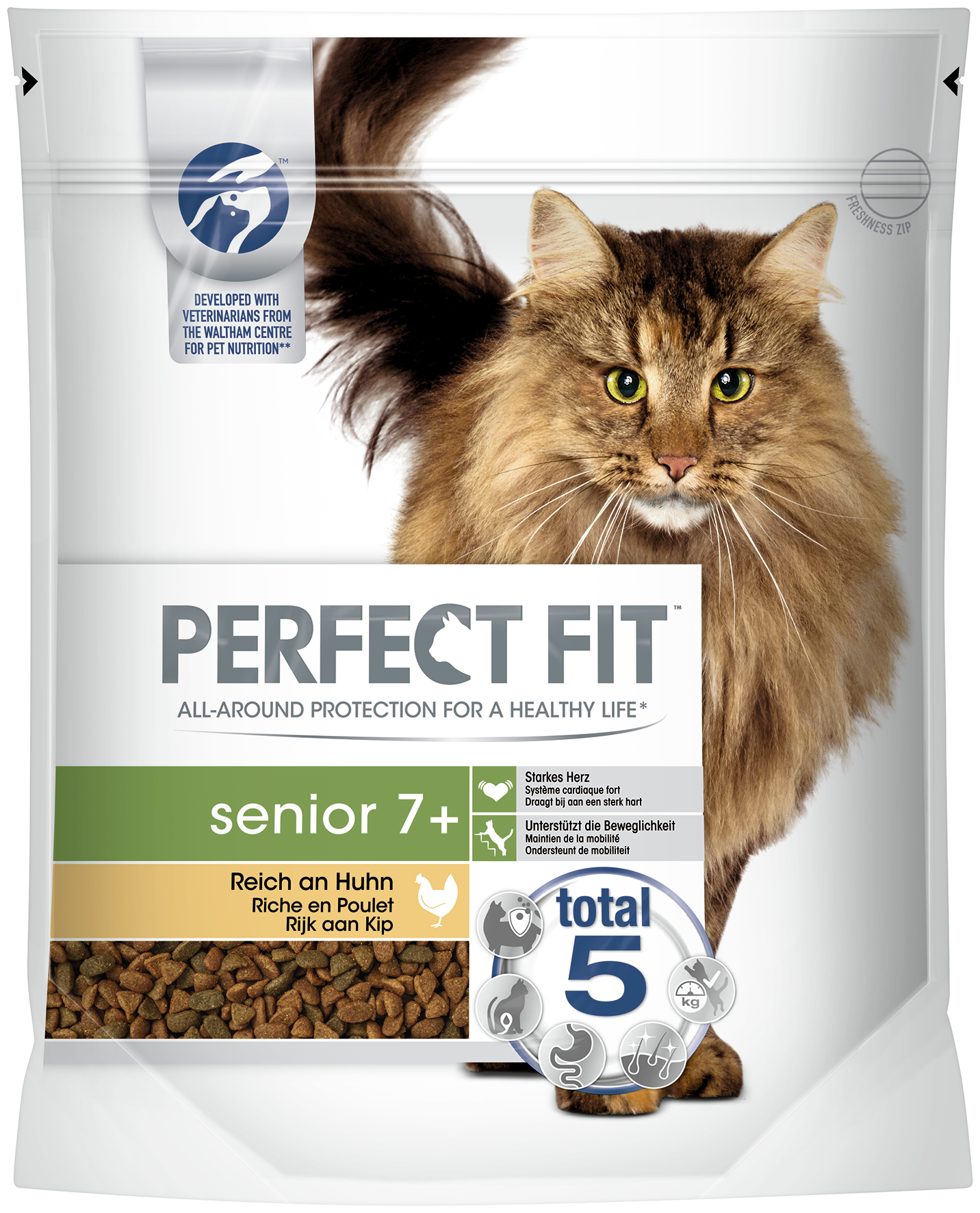 BTG BETEILIGUNGS GMBH PerFit Cat Senior 7+ reich an Huhn 750g 