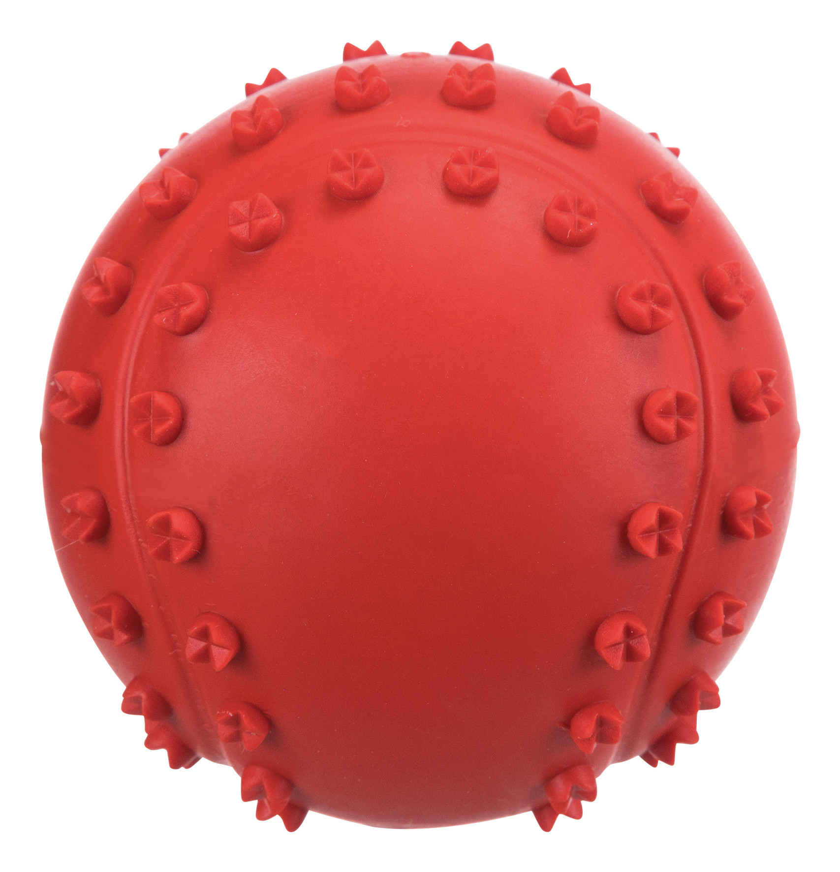 TRIXIE HEIMTIERBEDARF Ball Naturgummi mit Quietscher Ø6cm Hund