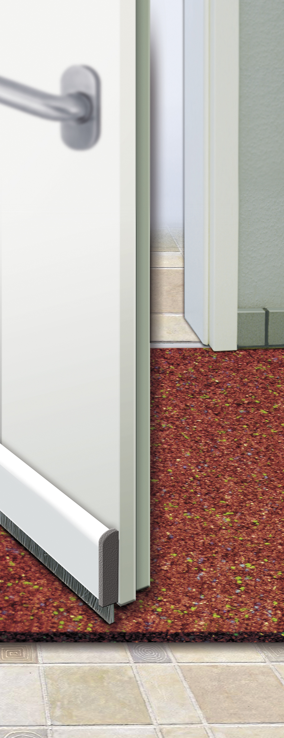 SCHELLENBERG Türdichtung Premium weiss 100 cm 