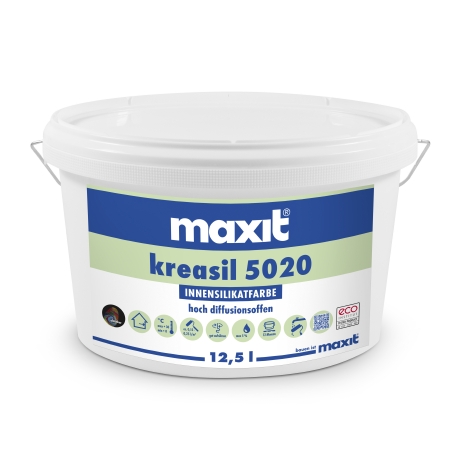 MAXIT KRÖLPA maxit kreasil 5020 weiß 12,5l Innensilikatfarbe