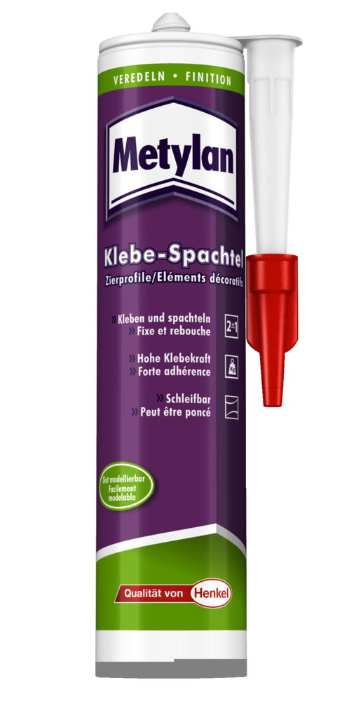 HENKEL - Metylan Klebespachtel Zierprofile 525g Kartusche