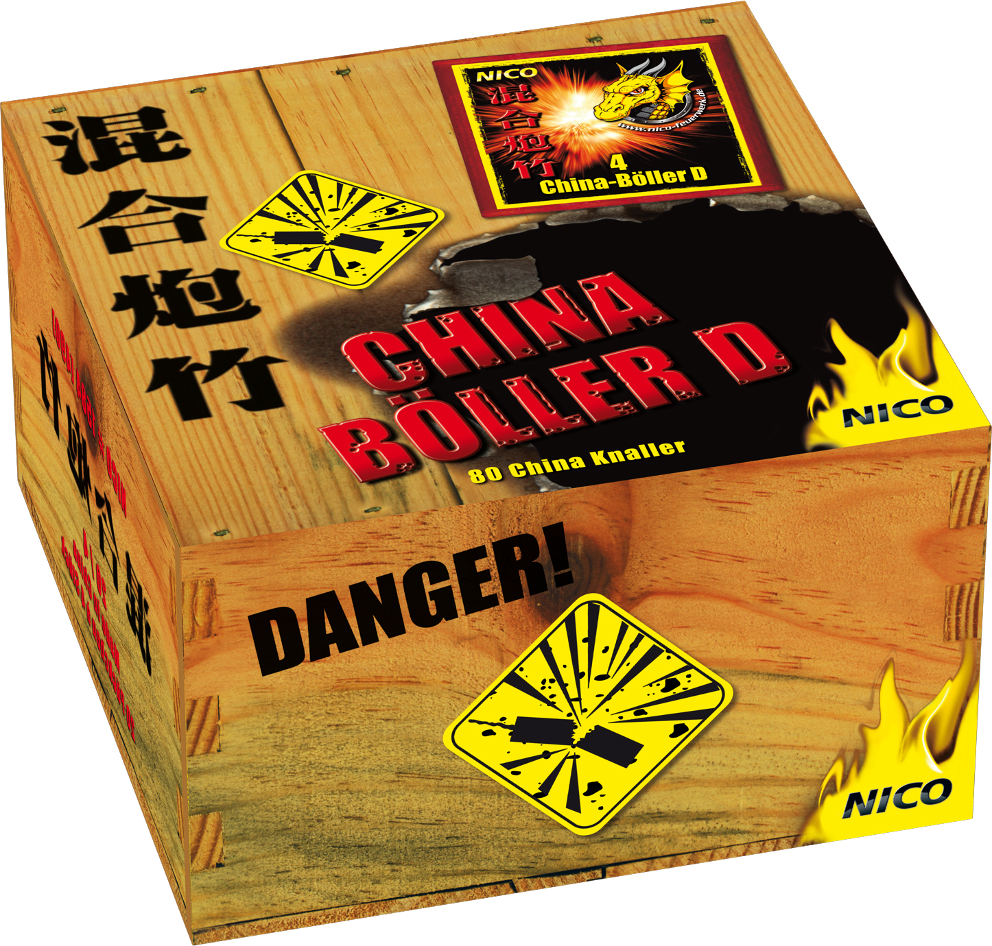 NICO EUROPE GMBH - BERLIN China-Böller D, 1 Kiste 490 