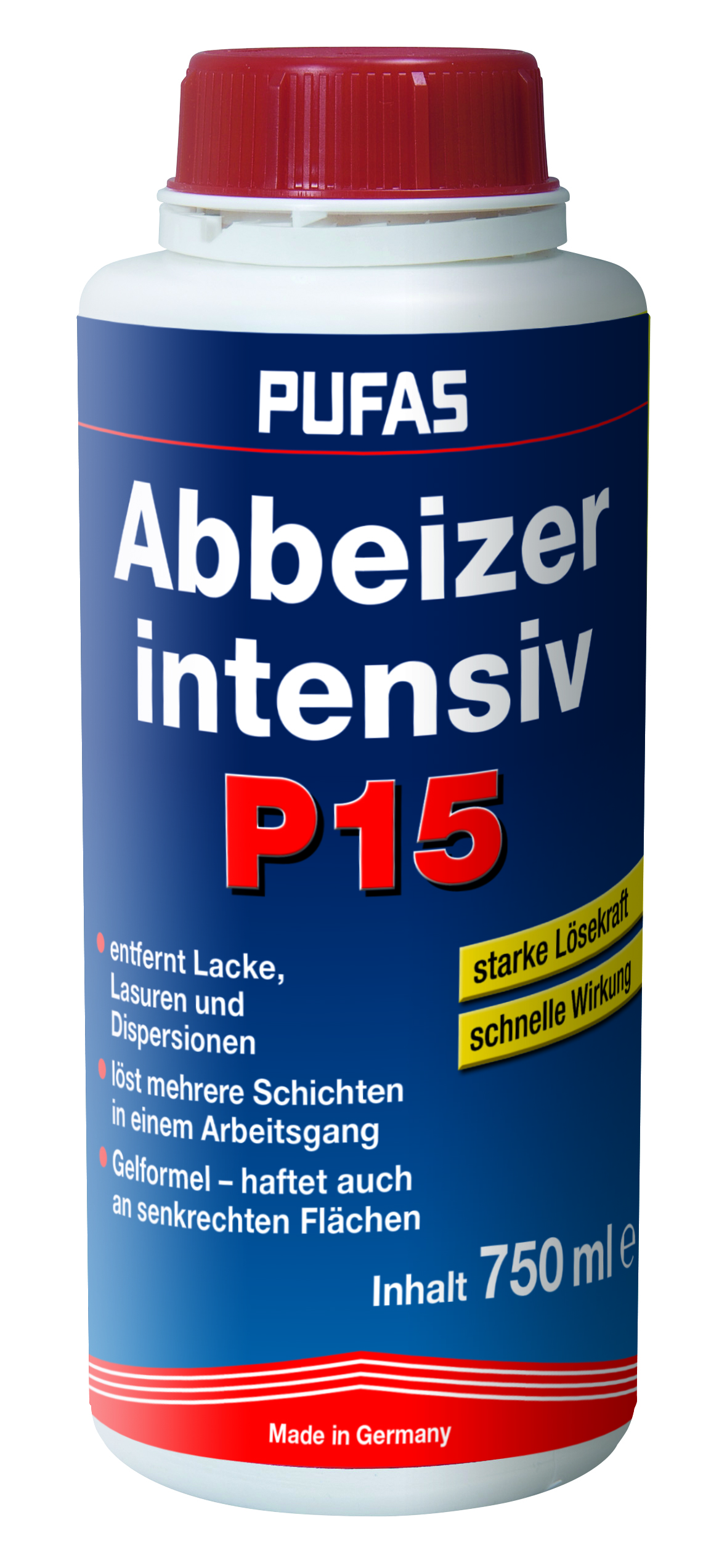 DECOTRIC Abbeizer P15 intensiv 750ml Pufas