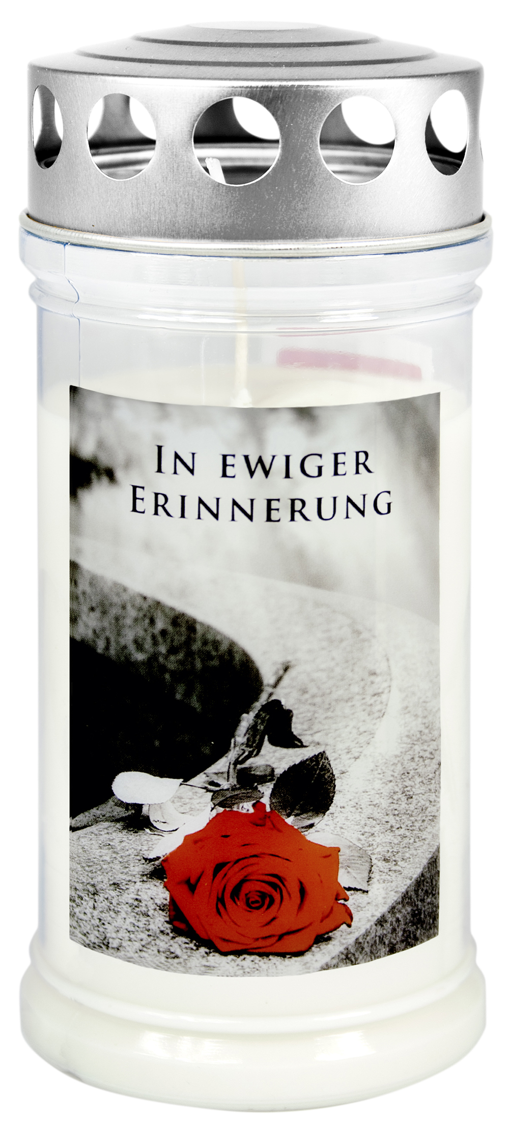 JEKA KERZEN Gedenk-Kerzen Rose-In ewiger Erin.75/170 Ebersbach