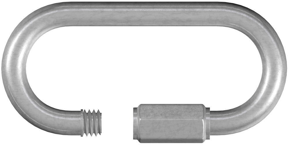 DÖRNER & HELMER GMBH Notglied mit Schraube verz. 4 mm (2 Stück)