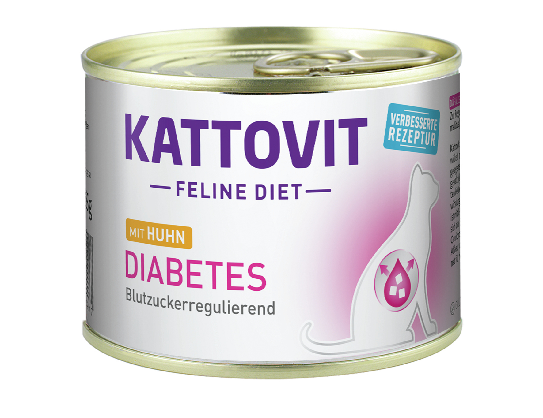 BTG BETEILIGUNGS GMBH Fin. Kattovit Fel. Diab./Gew. Huhn 185g 