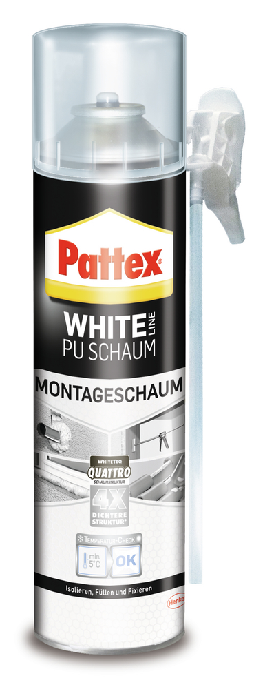 HENKEL - Pattex Whiteteq Montageschaum 500ml 