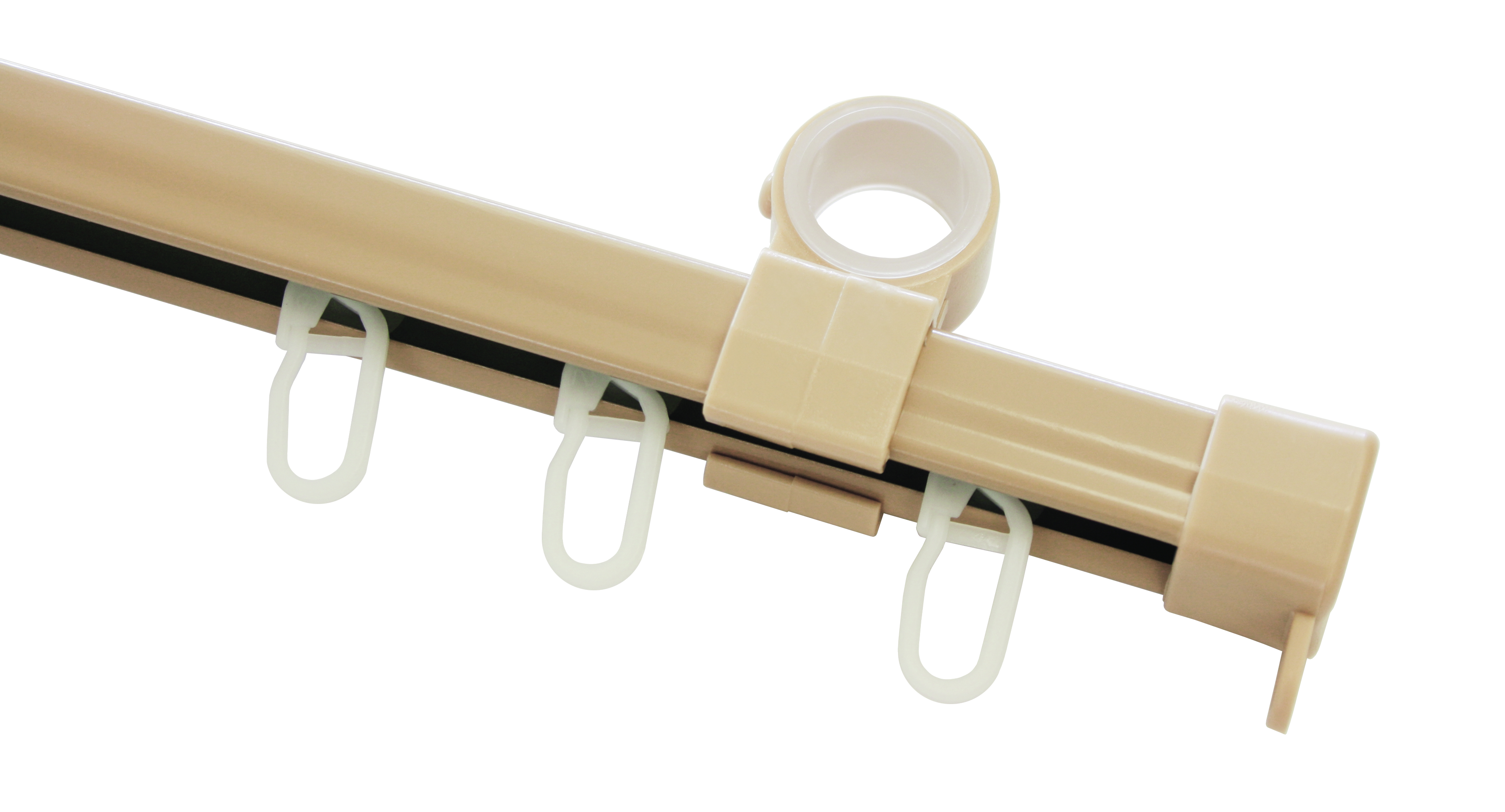 GARDINIA - U-Lauf komplett beige 240cm 