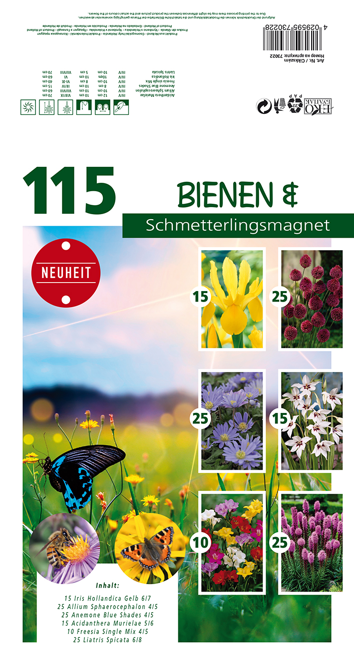 VERTRIEBSGESELLSCHAFT QUEDLIN- - Bienen & Schmetterling Jumbo-Pack