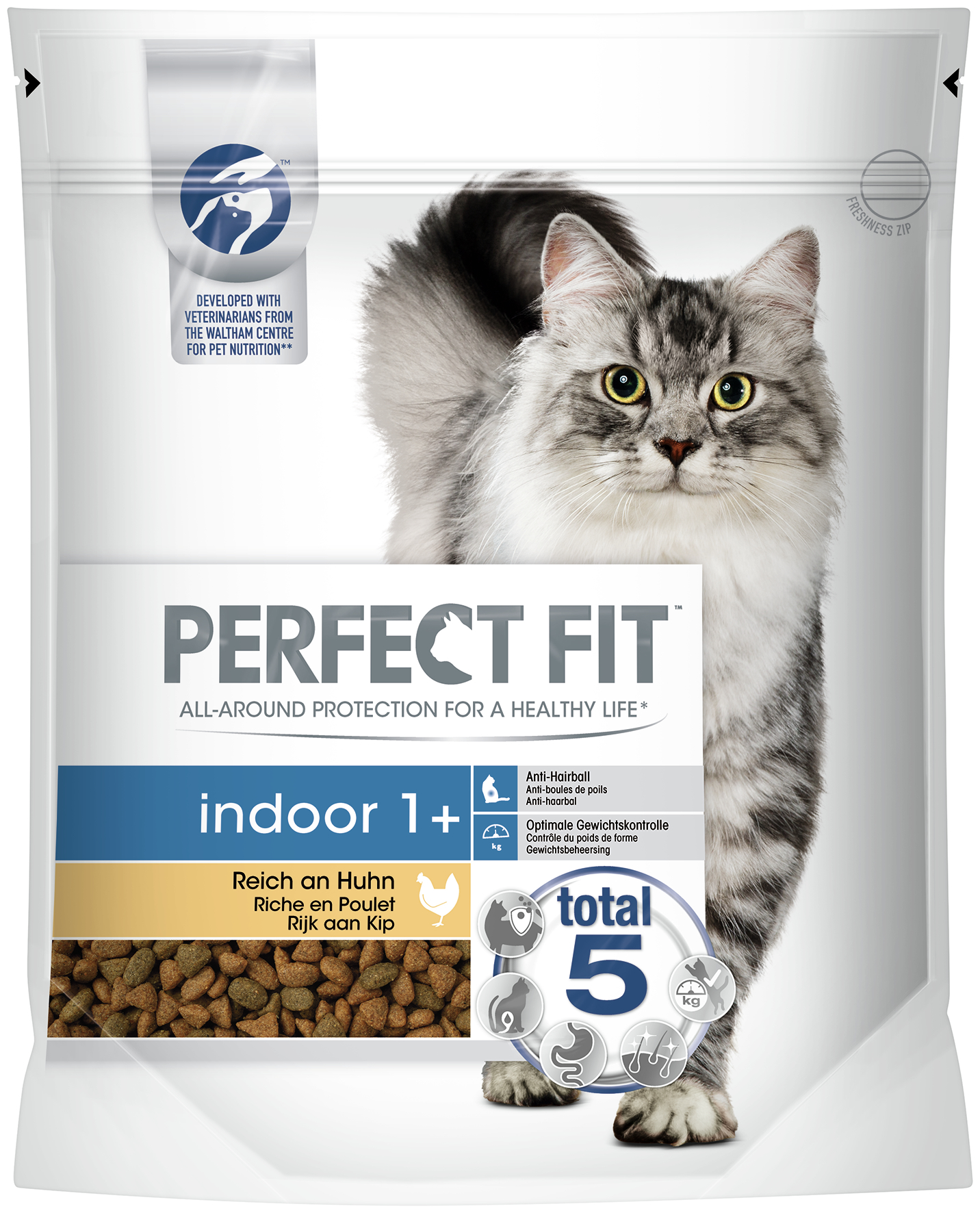BTG BETEILIGUNGS GMBH PerFit Cat Indoor 1+ reich an Huhn 750g 