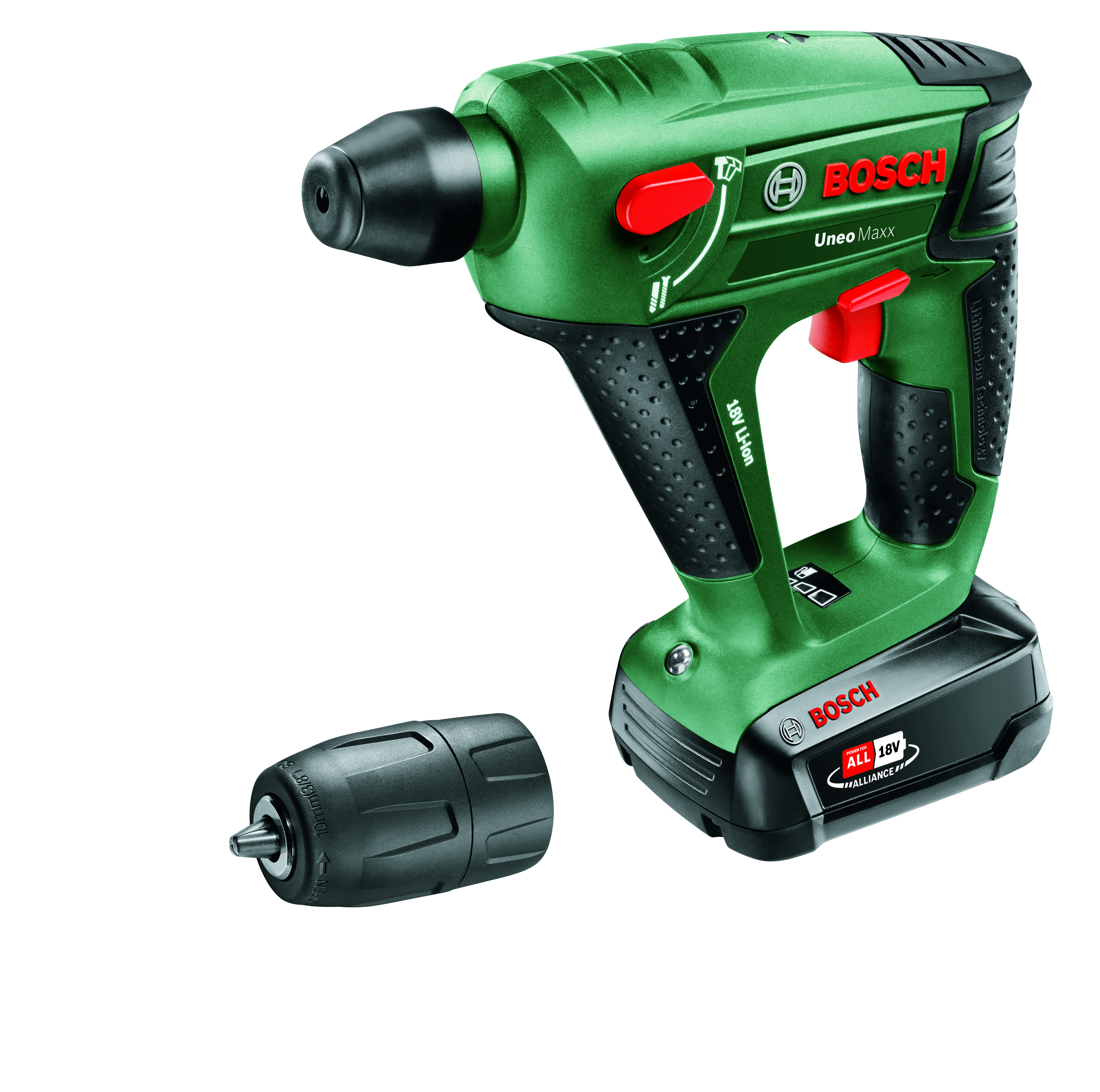 BOSCH Akku-Bohrhammer Uneo Maxx 18V 1x 2,5 Ah im Koffer