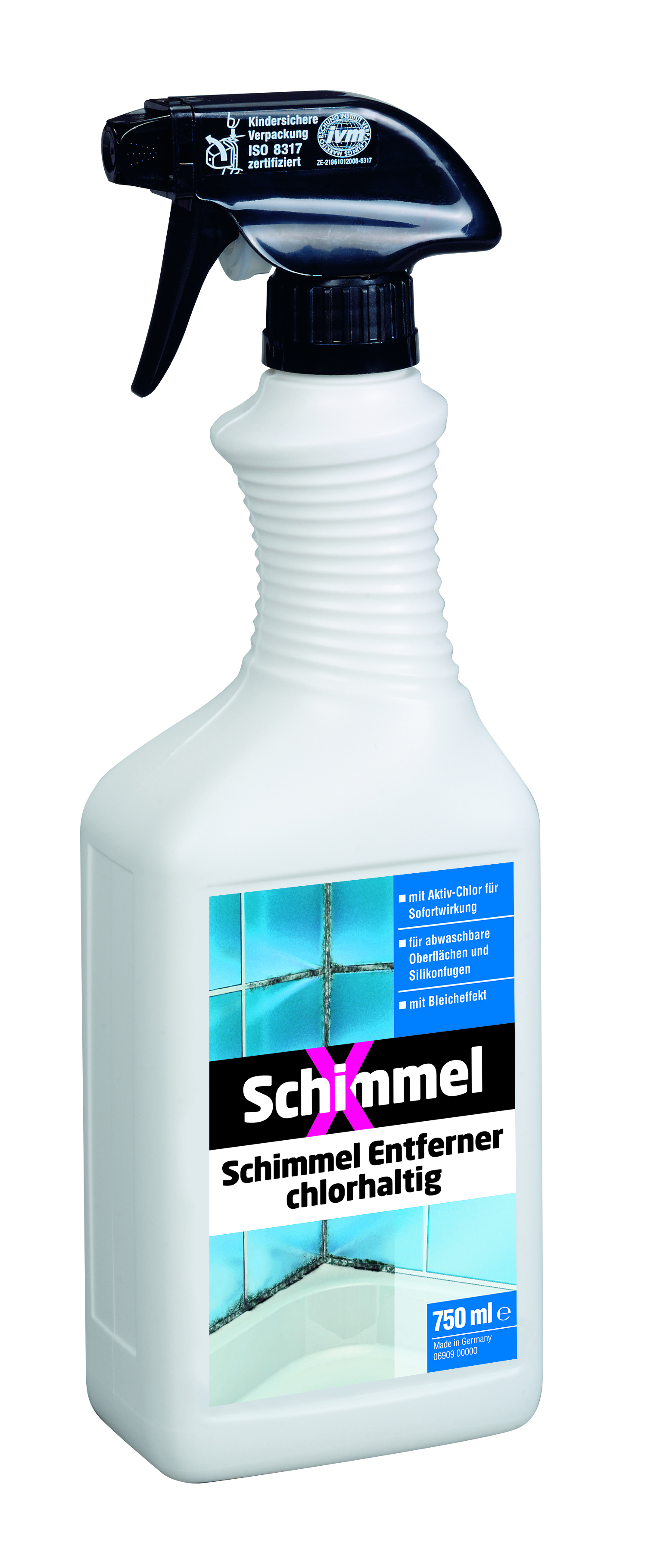 DECOTRIC Schimmel-X Schimmelentferner 750ml mit Aktivchlor