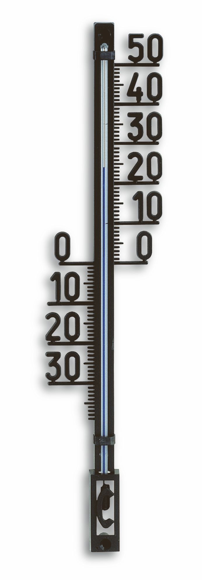 TFA DOSTMANN Filigranthermometer schwarz 27 cm Kunststoff