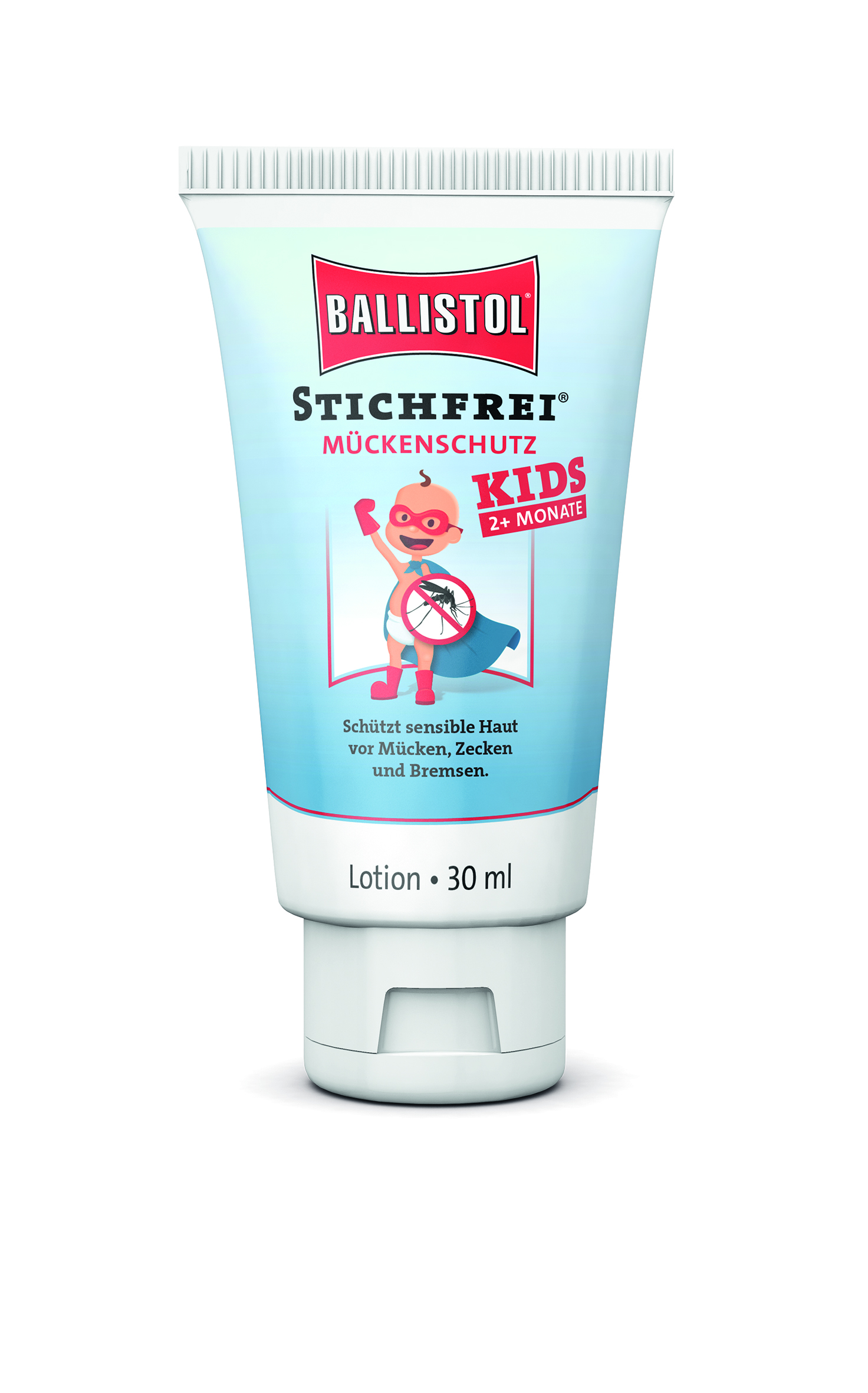 BALLISTOL GMBH Stichfrei KIDS Lotion Tube 30ml Mückenschutz Hautpflegeöl für Kinder