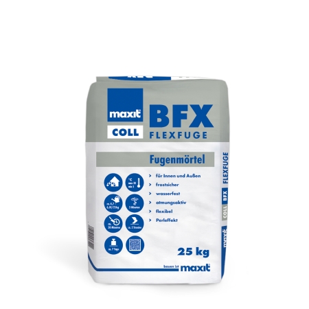 MAXIT KRÖLPA maxit coll BFX Fugenmörtel zementgr.25kg Flexfuge