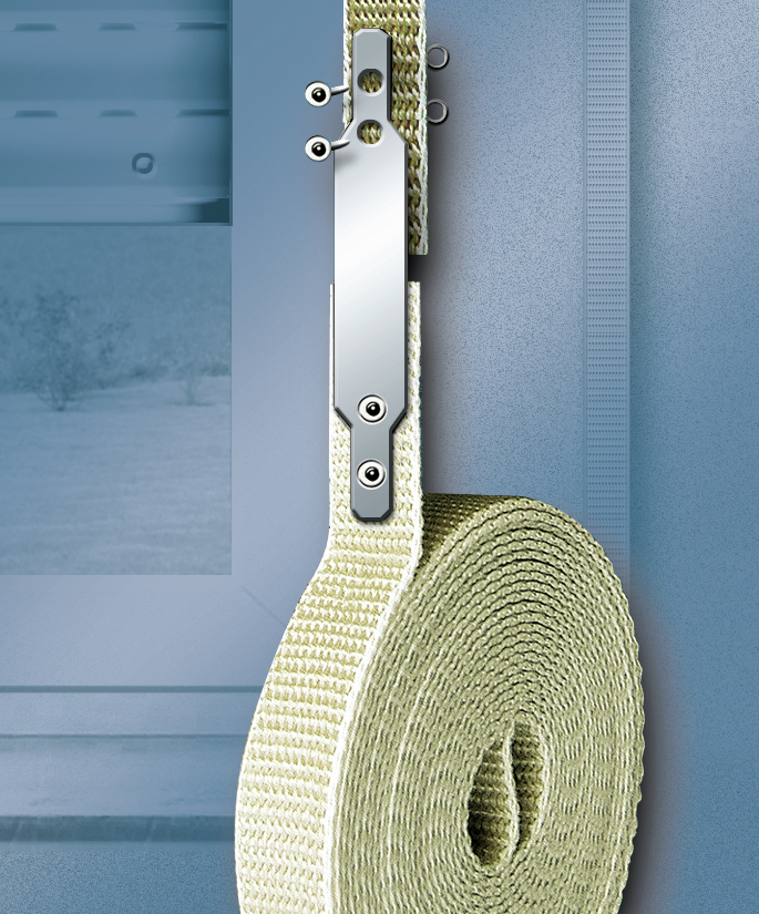 SCHELLENBERG Reparaturset Gurtfix beige 14 mm/4,3 m 
