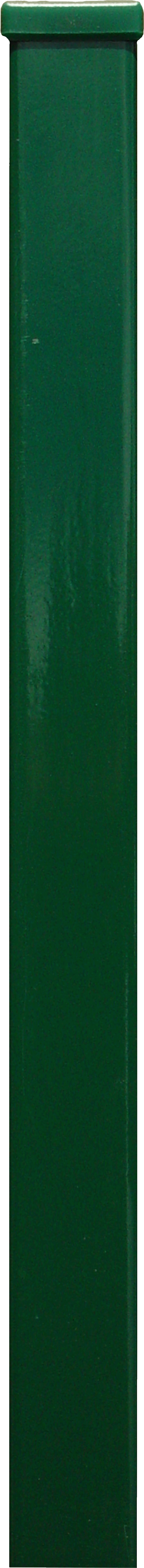 HANSEATISCHER DRAHTHANDEL GMBH Rechteckrohrpfosten vz/grün 60x40x1750 mont Kappe